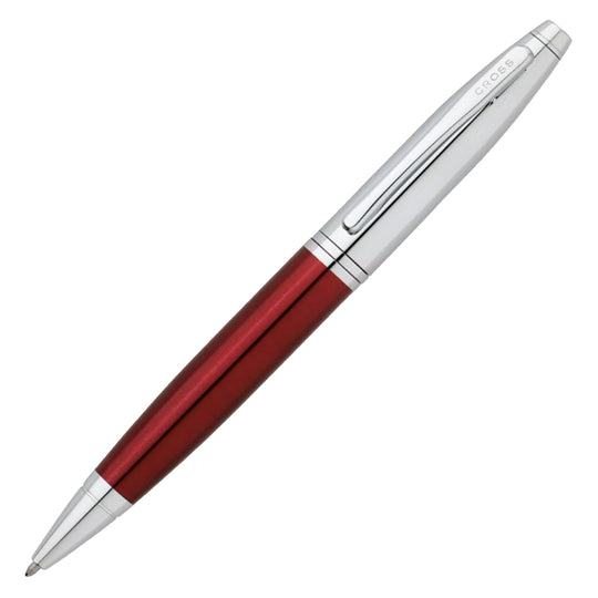 Cross Calais Ball Pen - Chrome & Red Lacquer