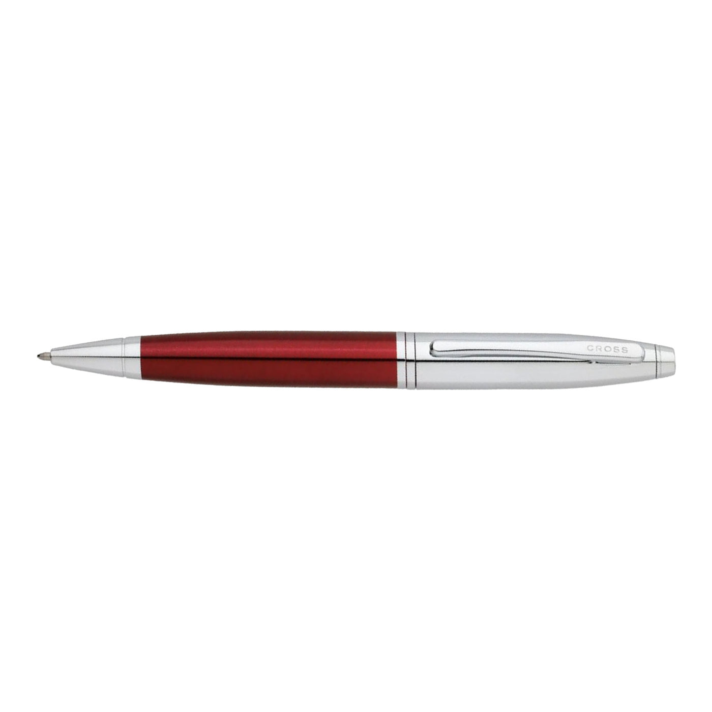 Penna A Sfera Cross Calais Rosso/Cromo - Scrittura Fluida, Design Elegante