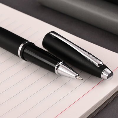 Cross Calais Roller Ball Pen - Matt Black 8