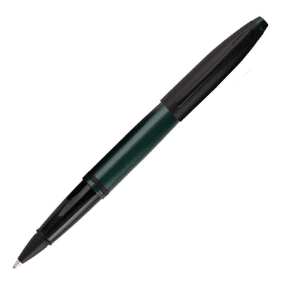 Cross Calais Roller Ball Pen - Matt Green & Black 1