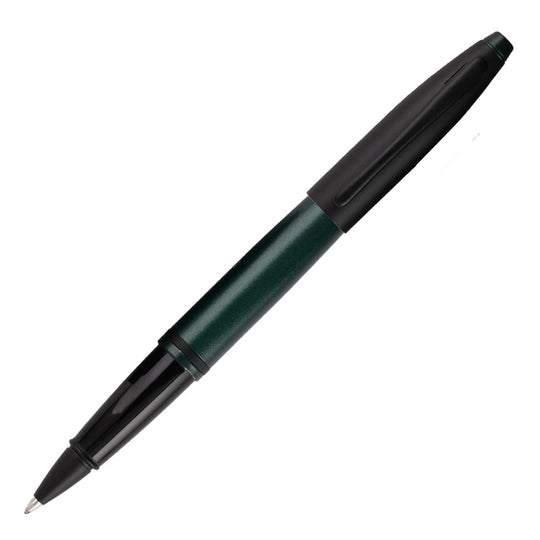 Cross Calais Roller Ball Pen - Matt Green & Black