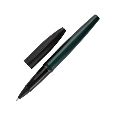 Cross Calais Roller Ball Pen - Matt Green & Black 1