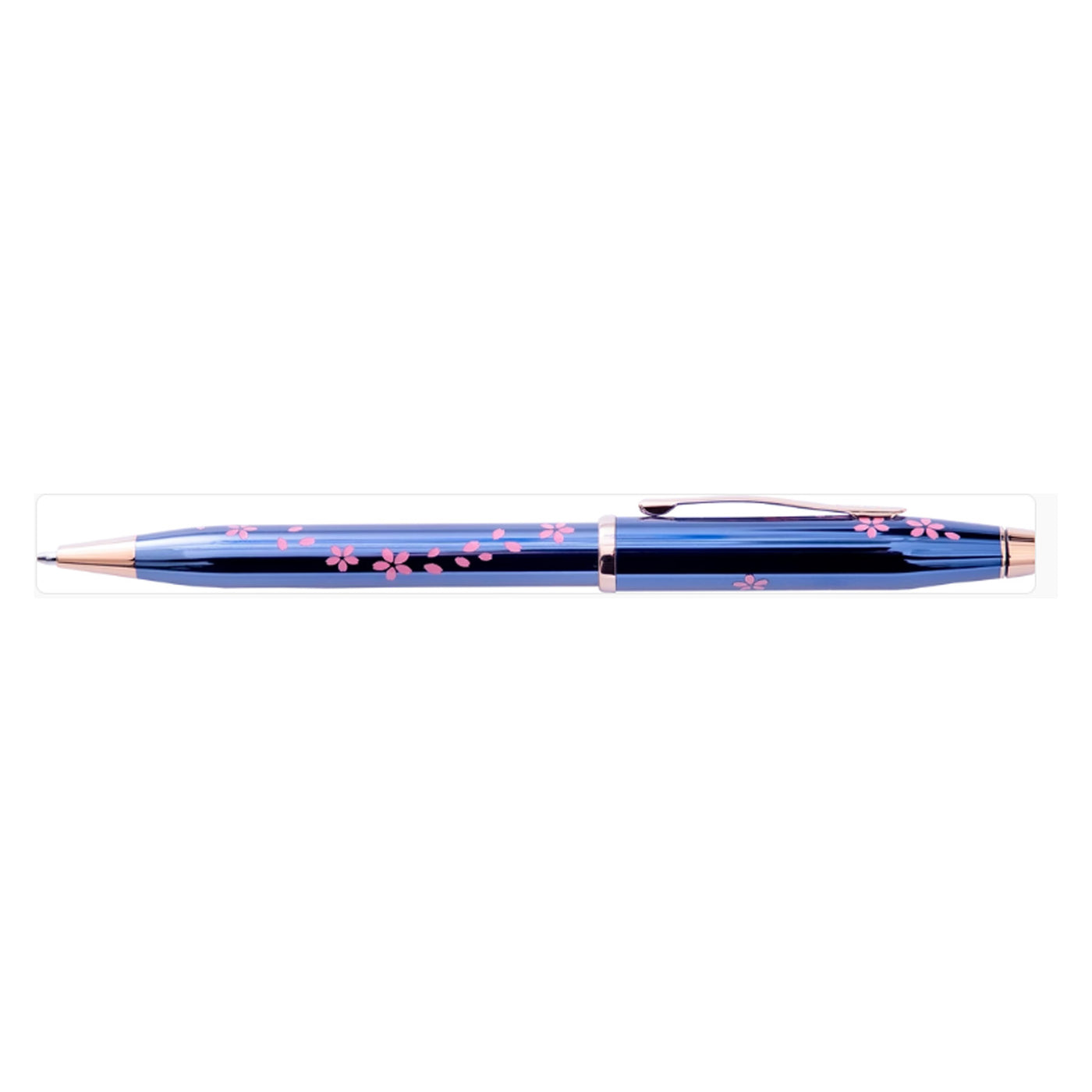 Cross Century II Cherry Blossom Ball Pen - Translucent Blue RGT (Special Edition)