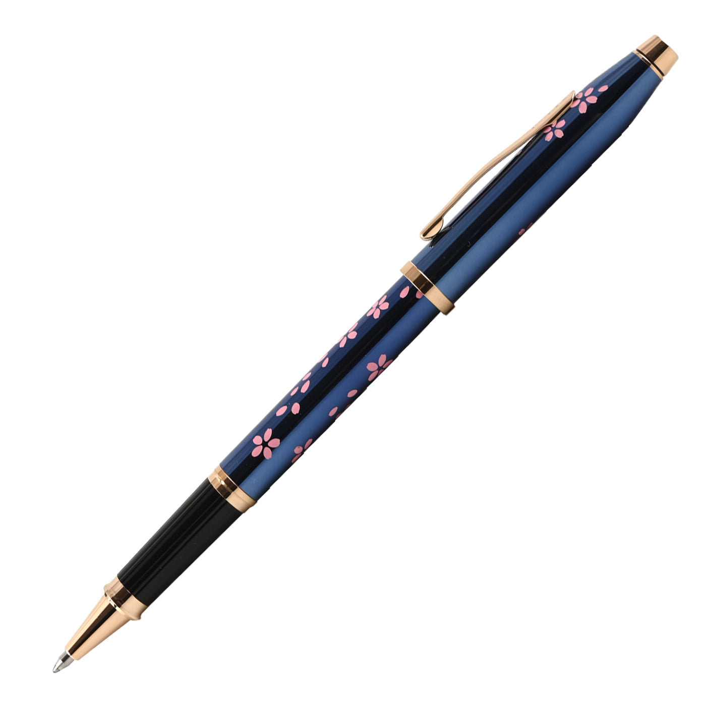 Cross Century II Cherry Blossom Roller Ball Pen - Translucent Blue RGT (Special Edition) 1