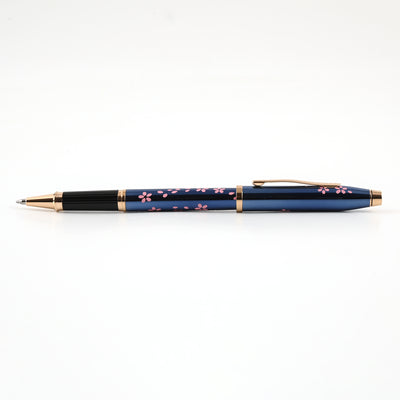 Cross Century II Cherry Blossom Roller Ball Pen - Translucent Blue RGT (Special Edition) 6