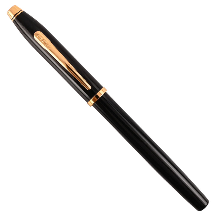 NAMAYA Luxury Black Ink Pen Set – 2 Stift Set Mit Kugelschreiber & Carbon Fiber Rollerball