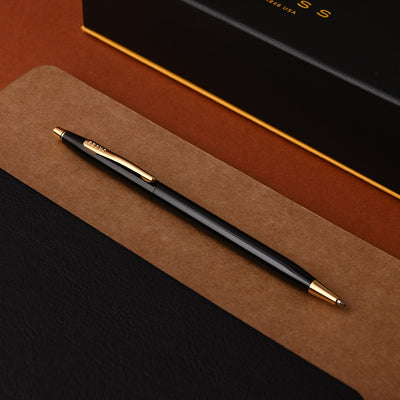 Cross Classic Century Ball Pen - Glossy Black GT (Special Edition) 12