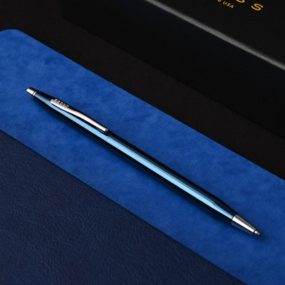 Cross Classic Century Ball Pen - Translucent Blue PVD (Special Edition) 5