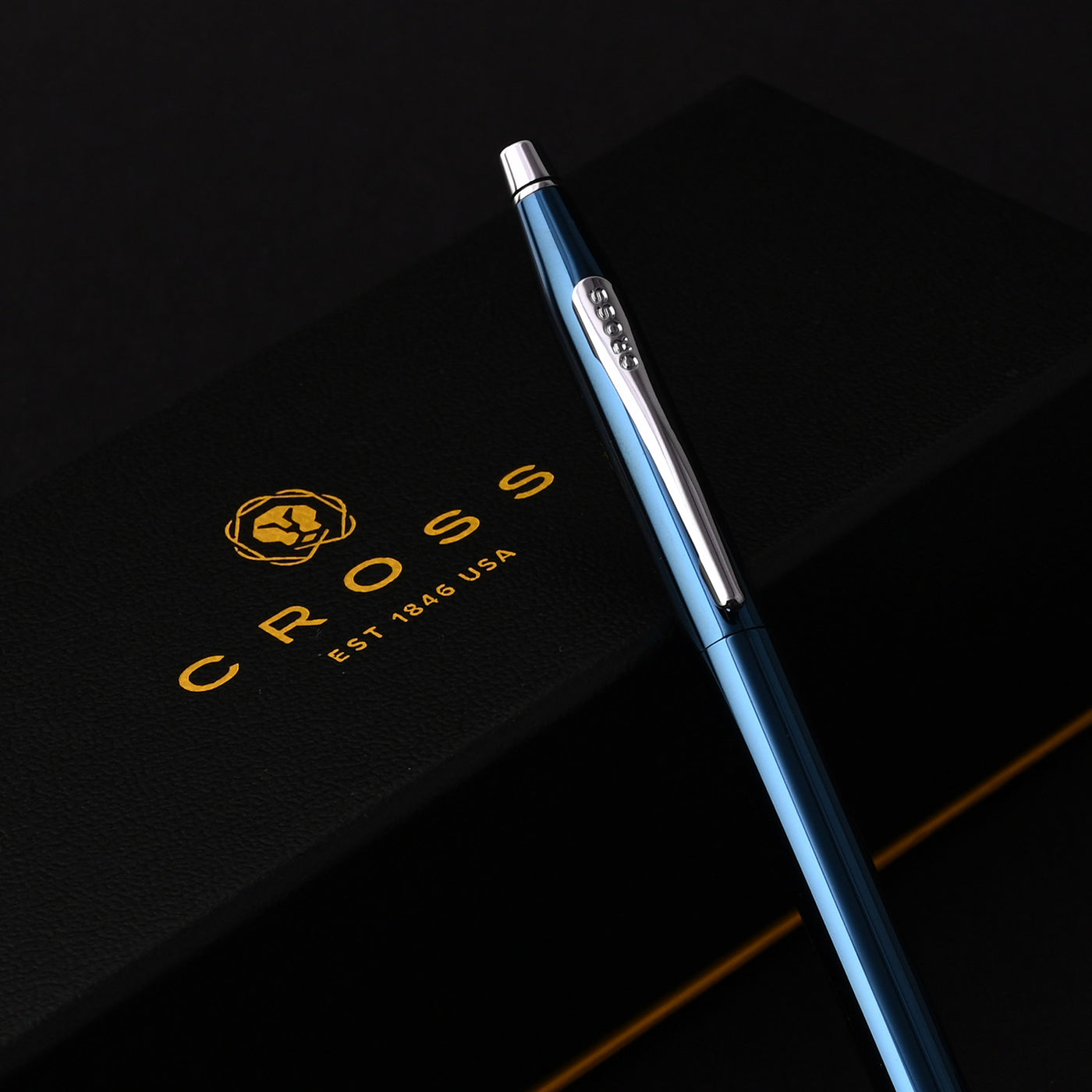 Cross Classic Century Ball Pen - Translucent Blue PVD (Special Edition) 8