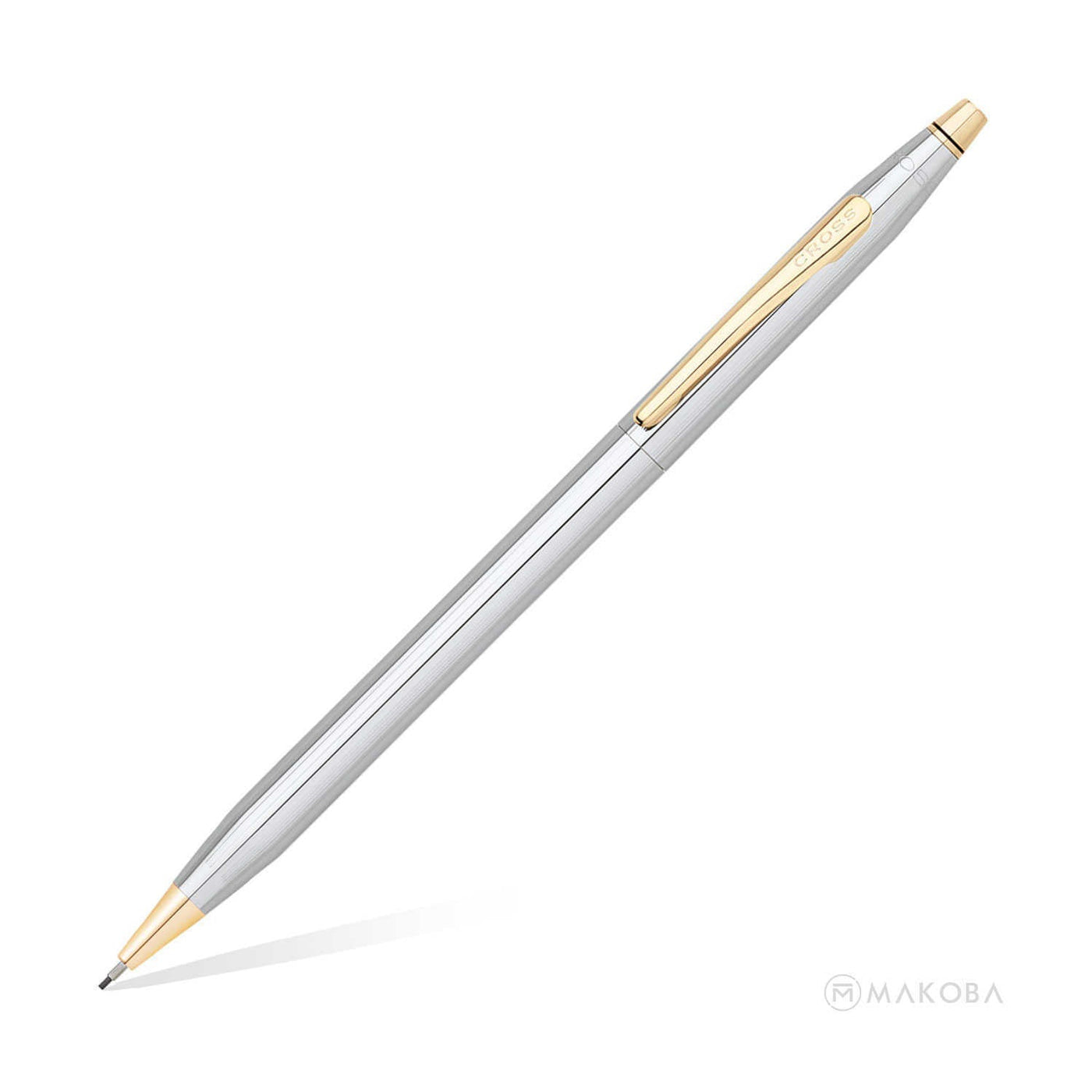 Cross Classic Century Mechanical Pencil Chrome / Gold Trim - 0.7mm 1