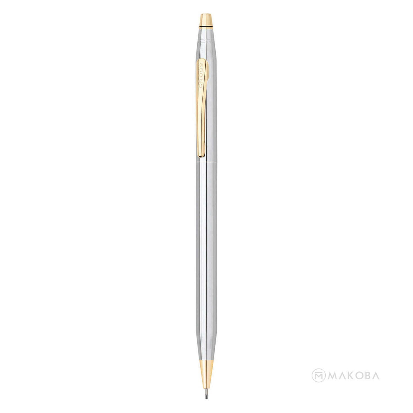 Cross Classic Century Mechanical Pencil Chrome / Gold Trim - 0.7mm 2