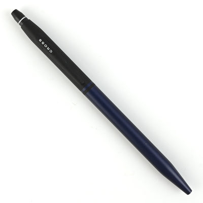 Cross Click Roller Ball Pen - Satin Blue & Black BT 2