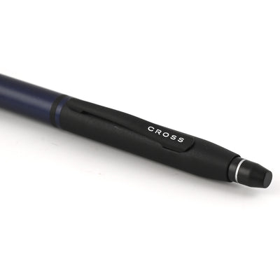 Cross Click Roller Ball Pen - Satin Blue & Black BT 3