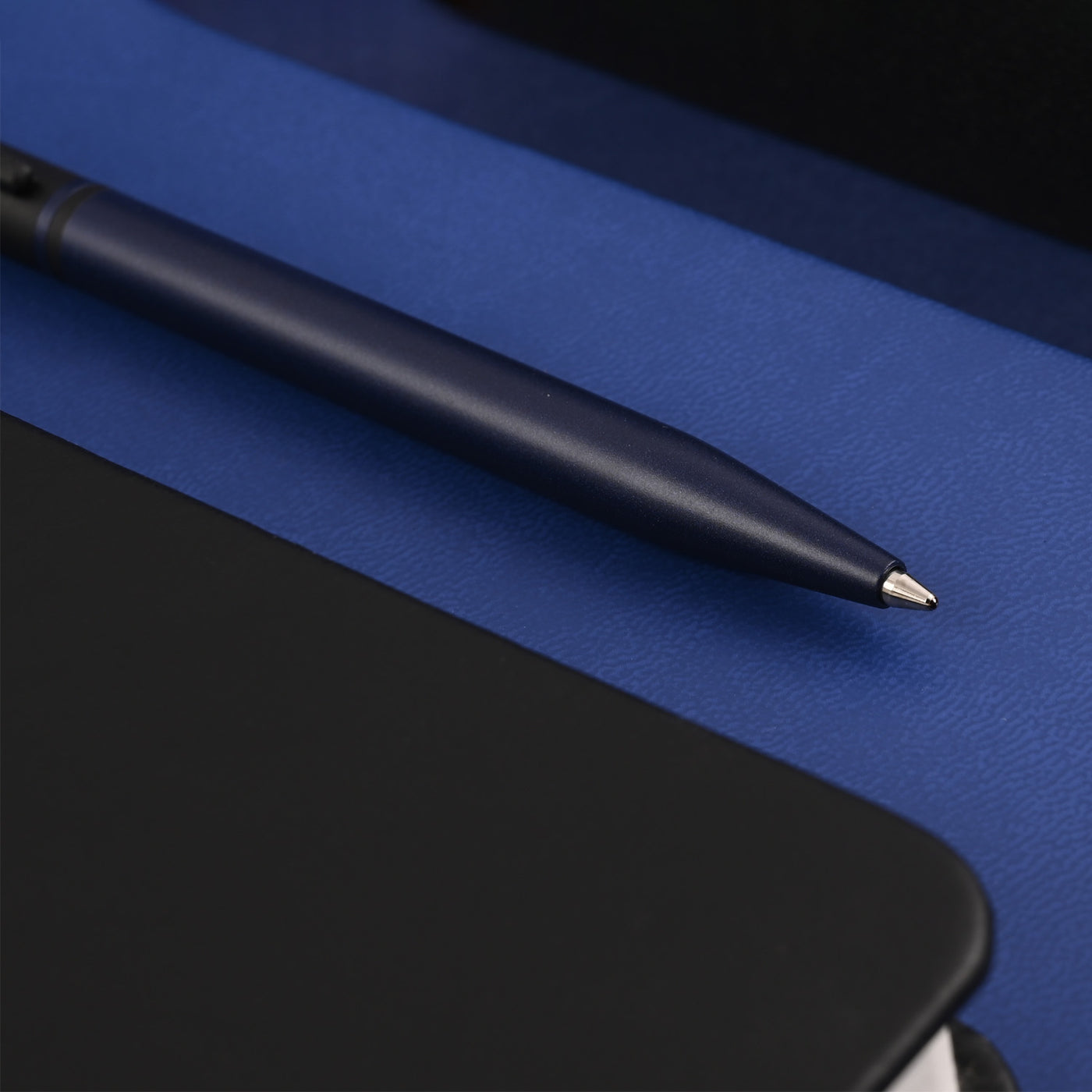 Cross Click Roller Ball Pen - Satin Blue & Black BT 7