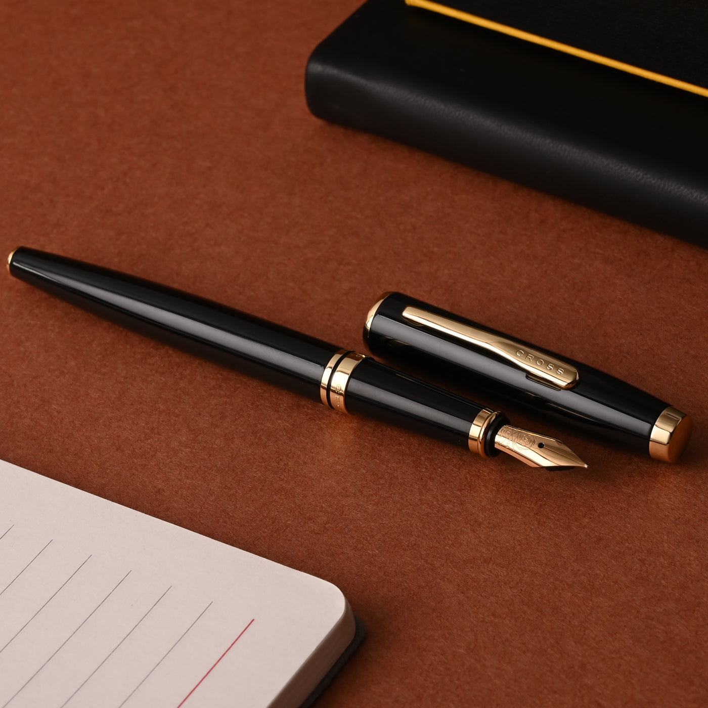 Cross Coventry Fountain Pen - Black GT 8