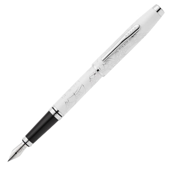 Cross Coventry Zodiac Year of Snake Fountain Pen - Pearl White CT (Special Edition)