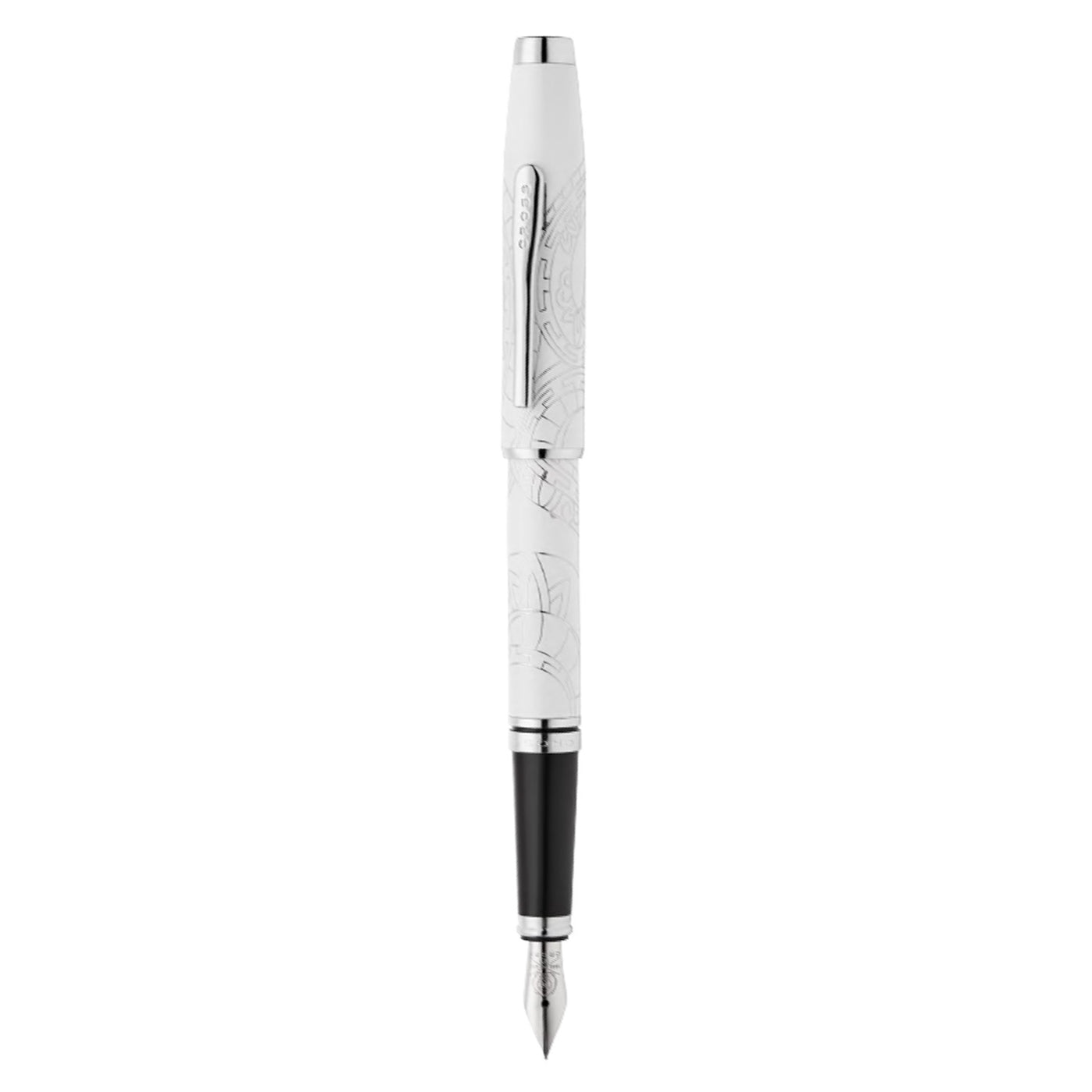 Cross Coventry Zodiac Year of Snake Fountain Pen - Pearl White CT (Special Edition)
