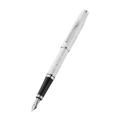 Cross Coventry Zodiac Year of Snake Fountain Pen - Pearl White CT (Special Edition)
