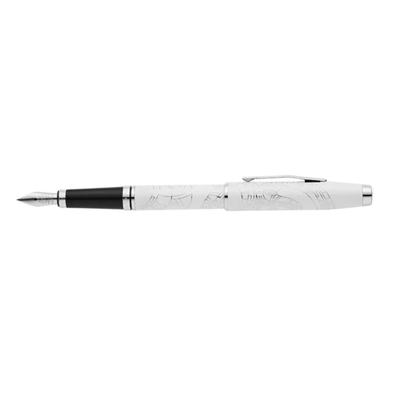Cross Coventry Zodiac Year of Snake Fountain Pen - Pearl White CT (Special Edition)