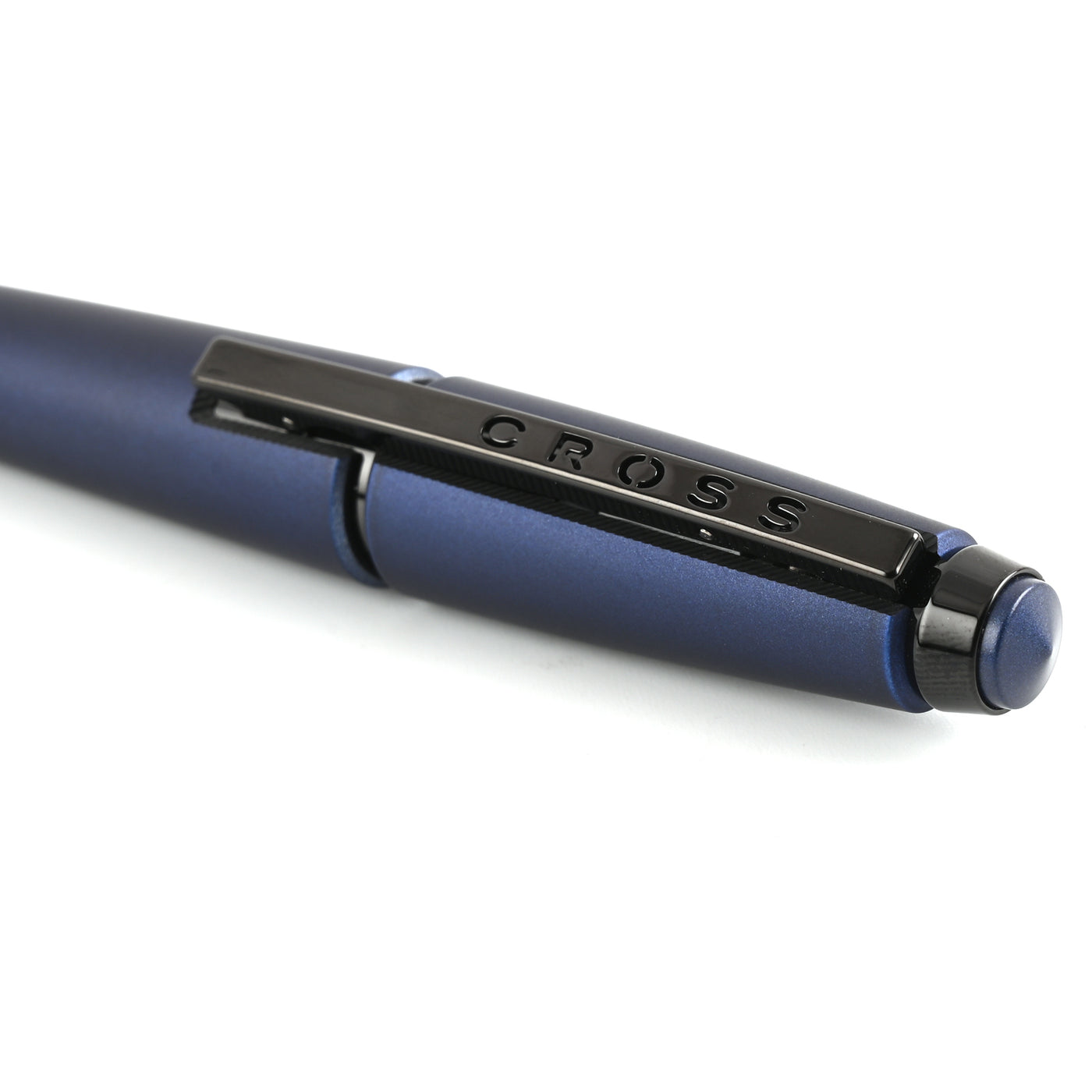 Cross Edge Roller Ball Pen - Matt Blue PVD 4