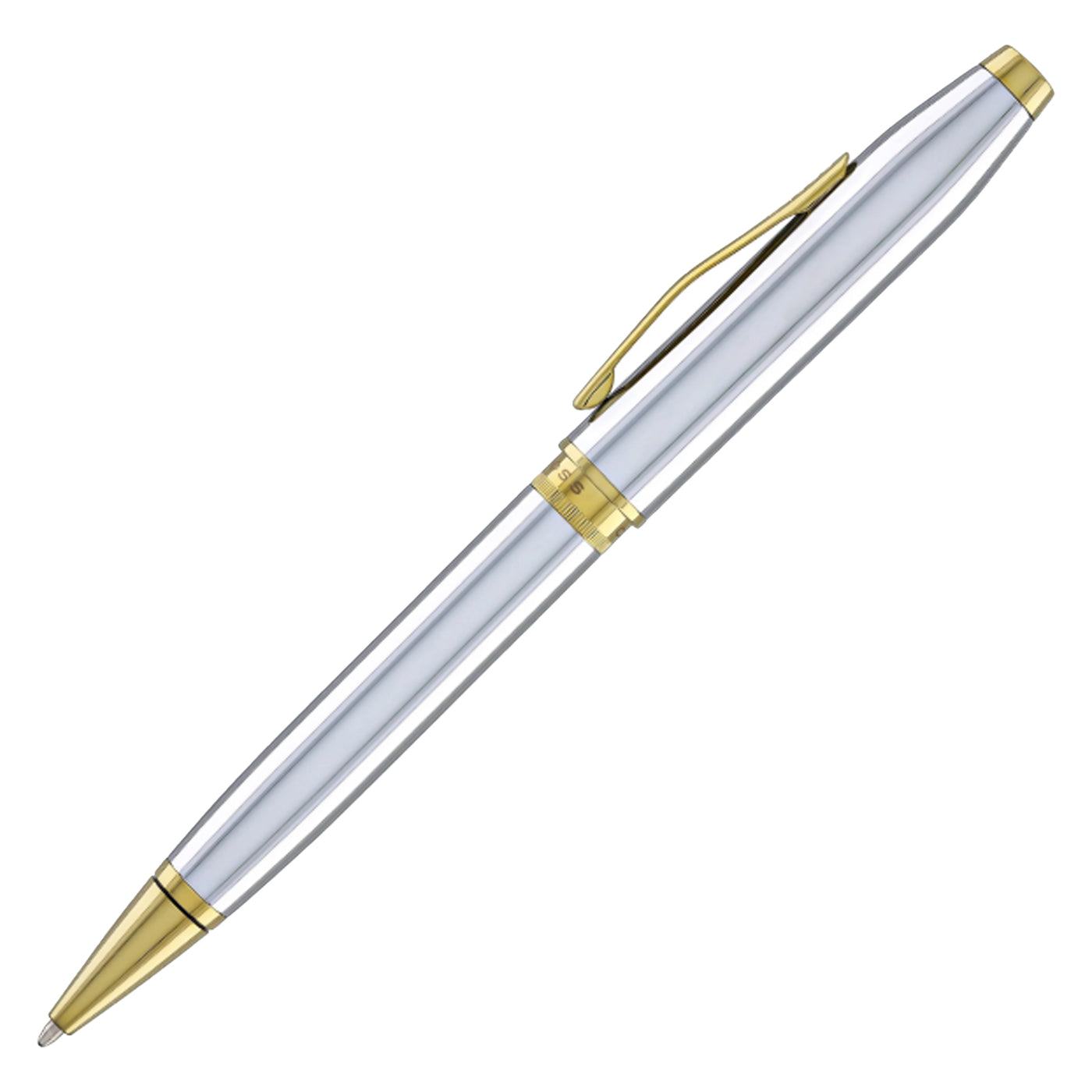 Buy Cross Foundry Medalist Chrome Ball Pen |Cross Foundry Pens |Makoba