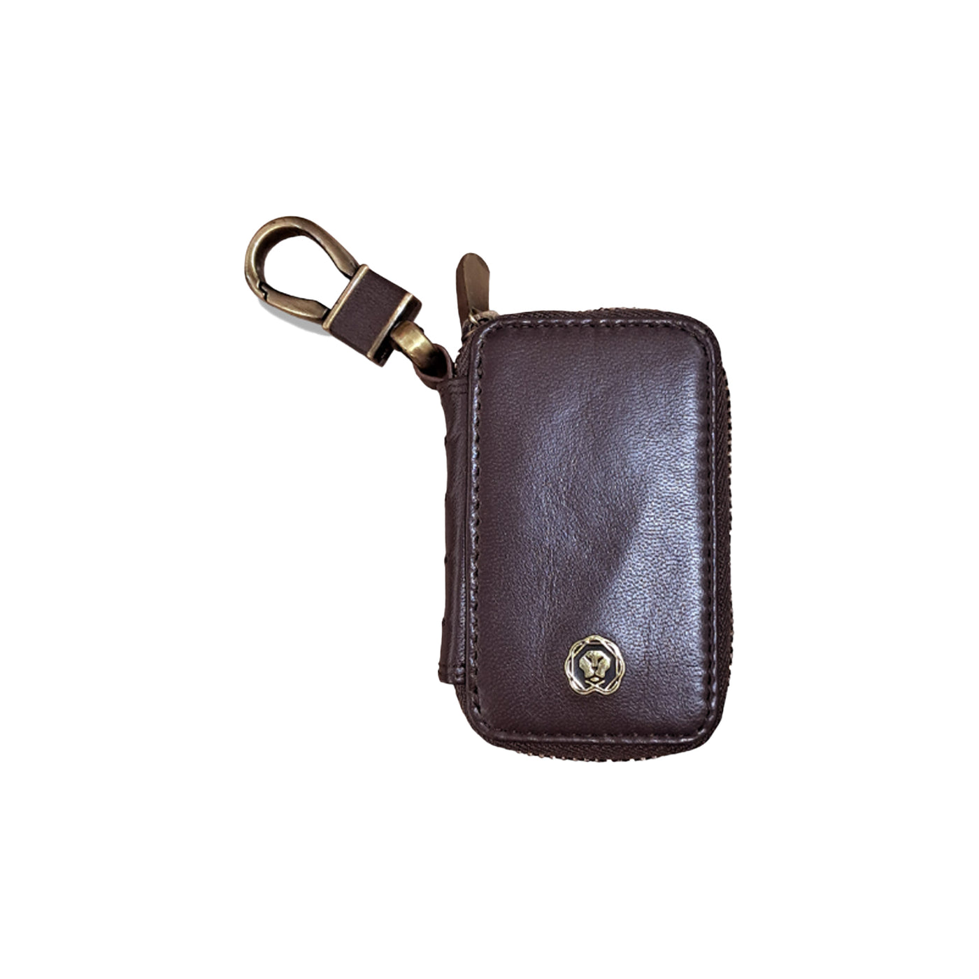 Cross Gift Set - Bailey Light Black CT Ball Pen with Brown Small Key Holder