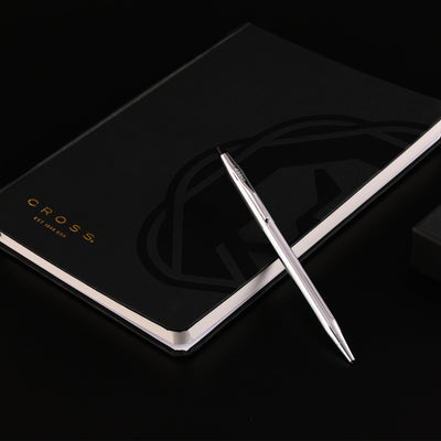 Cross Gift Set - Century Chrome Ball Pen with Black A5 Journal 3