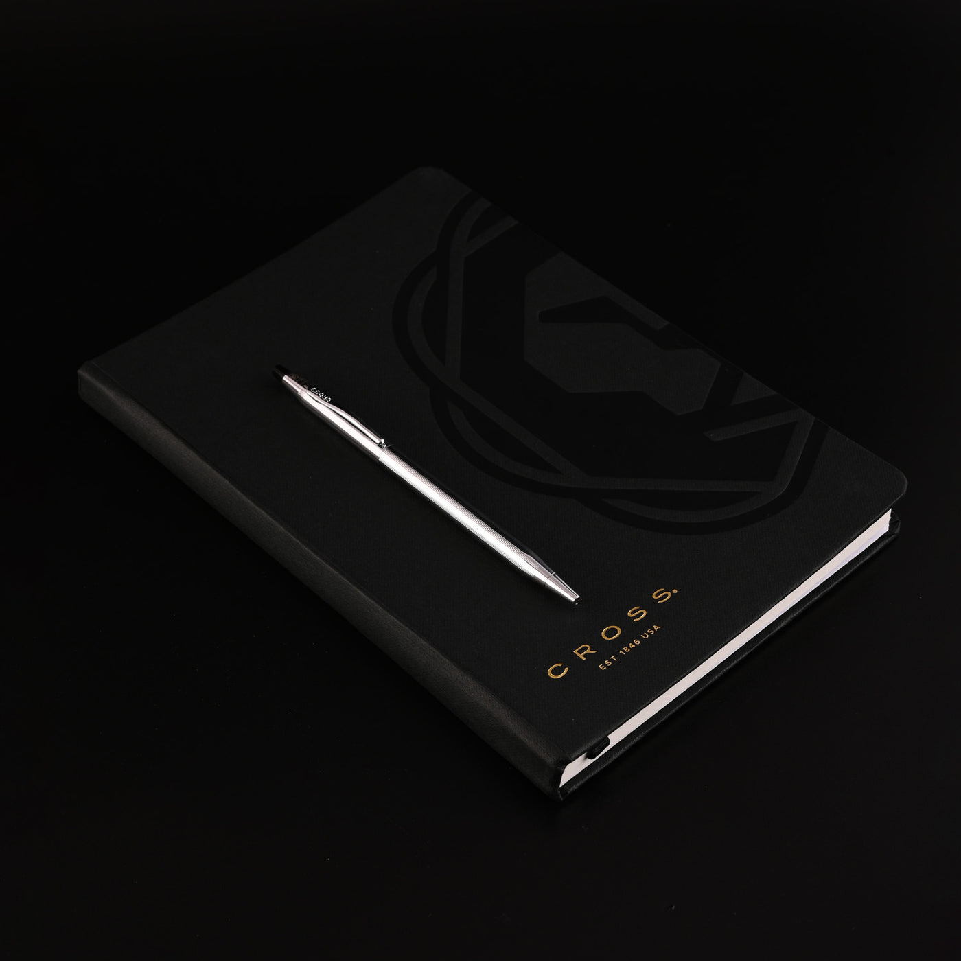 Cross Gift Set - Century Chrome Ball Pen with Black A5 Journal 5