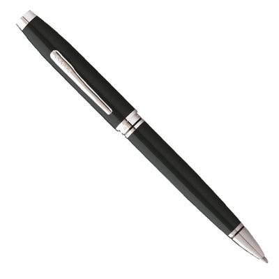 Cross Gift Set - Coventry Black Ball Pen with Blue A5 Notebook