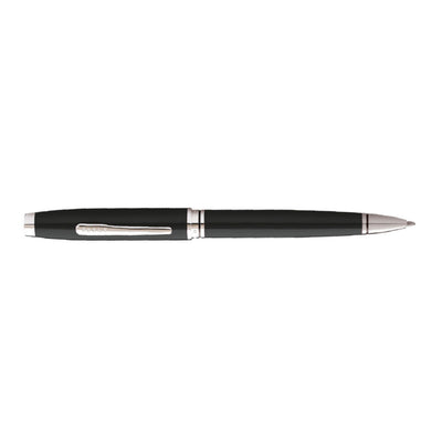 Cross Gift Set - Coventry Black Ball Pen with Blue A5 Notebook