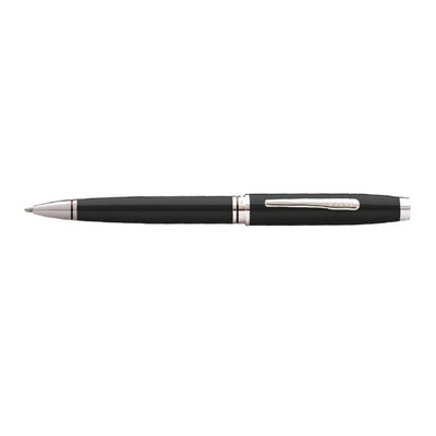 Cross Gift Set - Coventry Black Ball Pen with Blue A5 Notebook