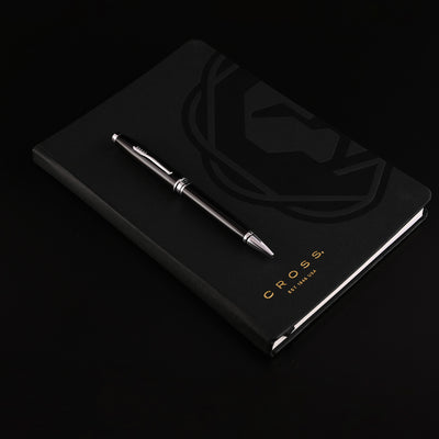 Cross Gift Set - Coventry Black CT Ball Pen with Black A5 Journal 3