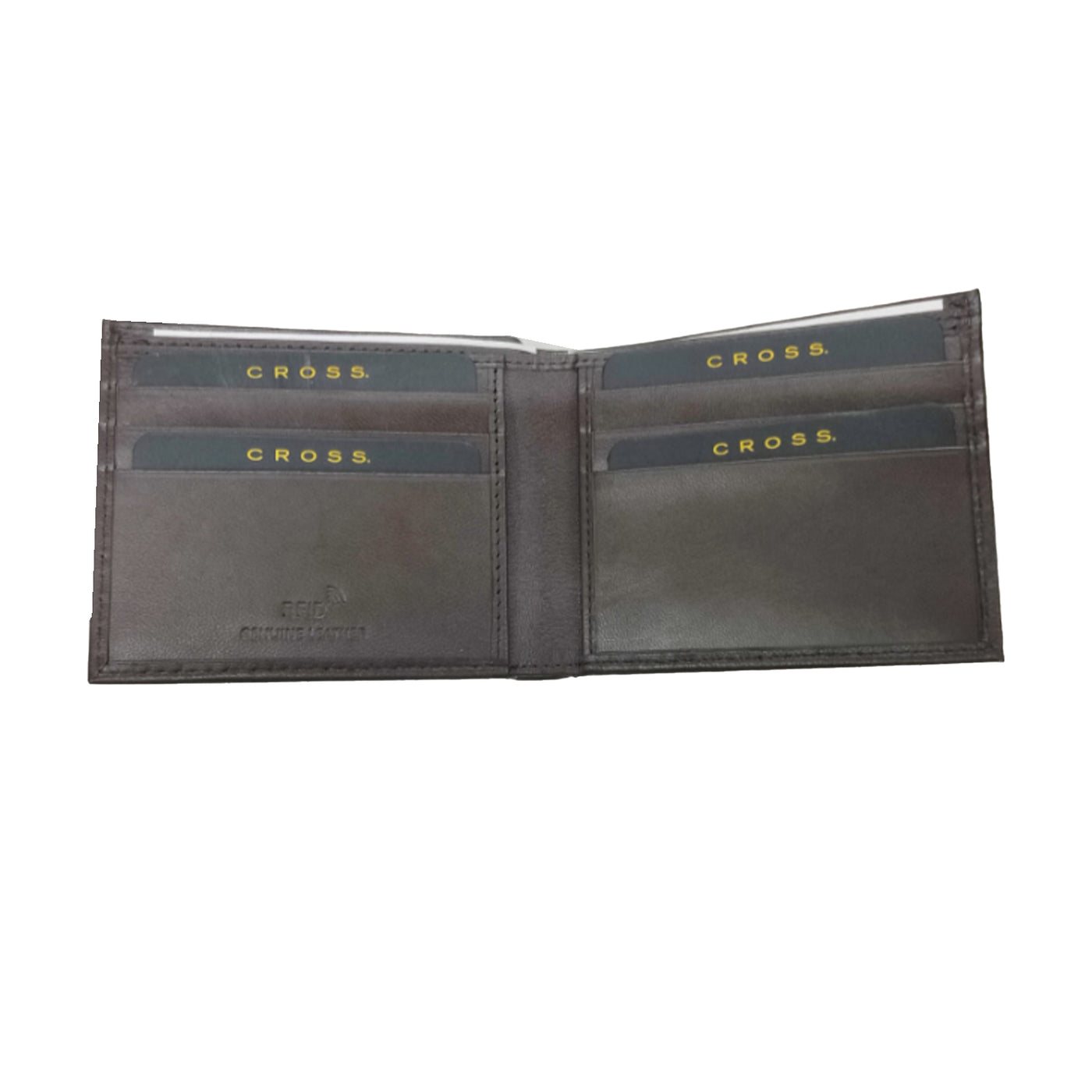 Cross Gift Set - Coventry Black CT Ball Pen with Brown Card Wallet