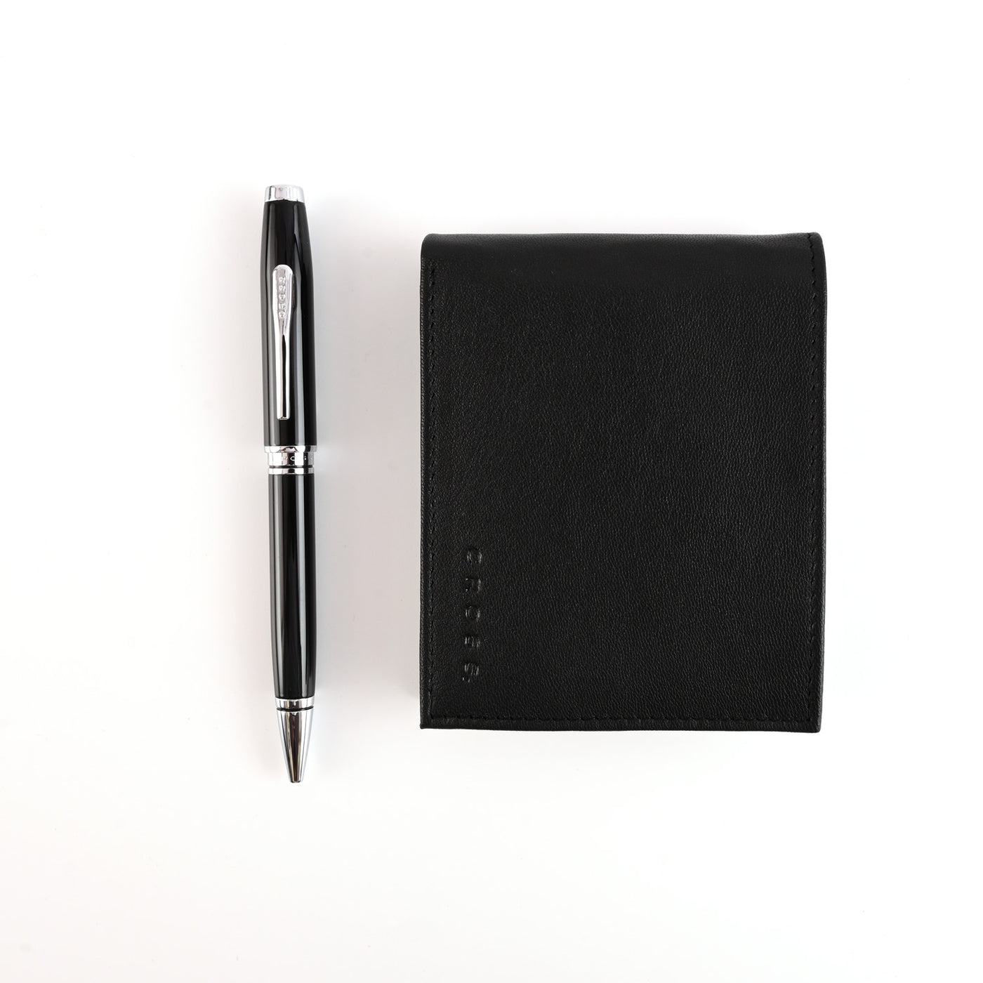 Cross Gift Set - Coventry Black CT Ball Pen with Wallet 2