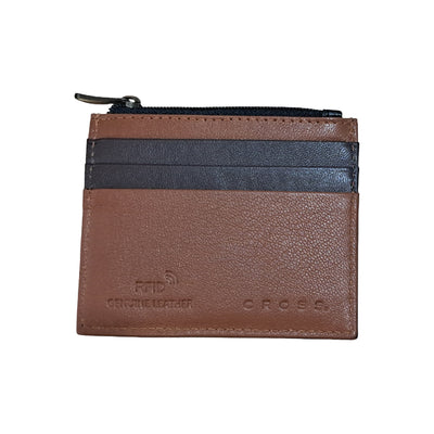 Cross Gift Set - Coventry Black CT Ball Pen with Zip Card Holder