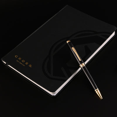 Cross Gift Set - Coventry Black GT Ball Pen with Black A5 Journal 5