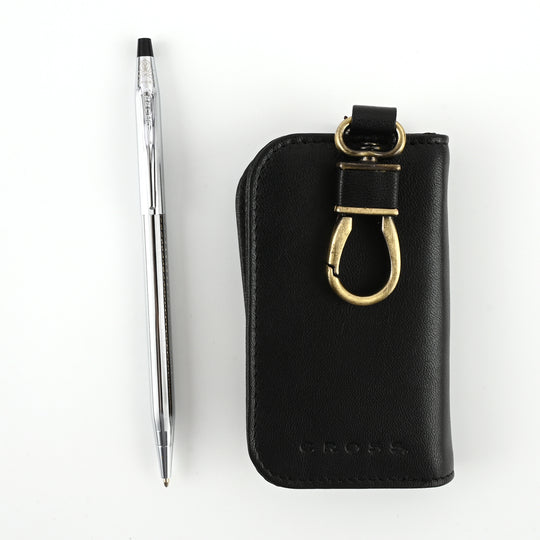 Cross Gift Set - Coventry Chrome CT Ball Pen with Black Key Holder