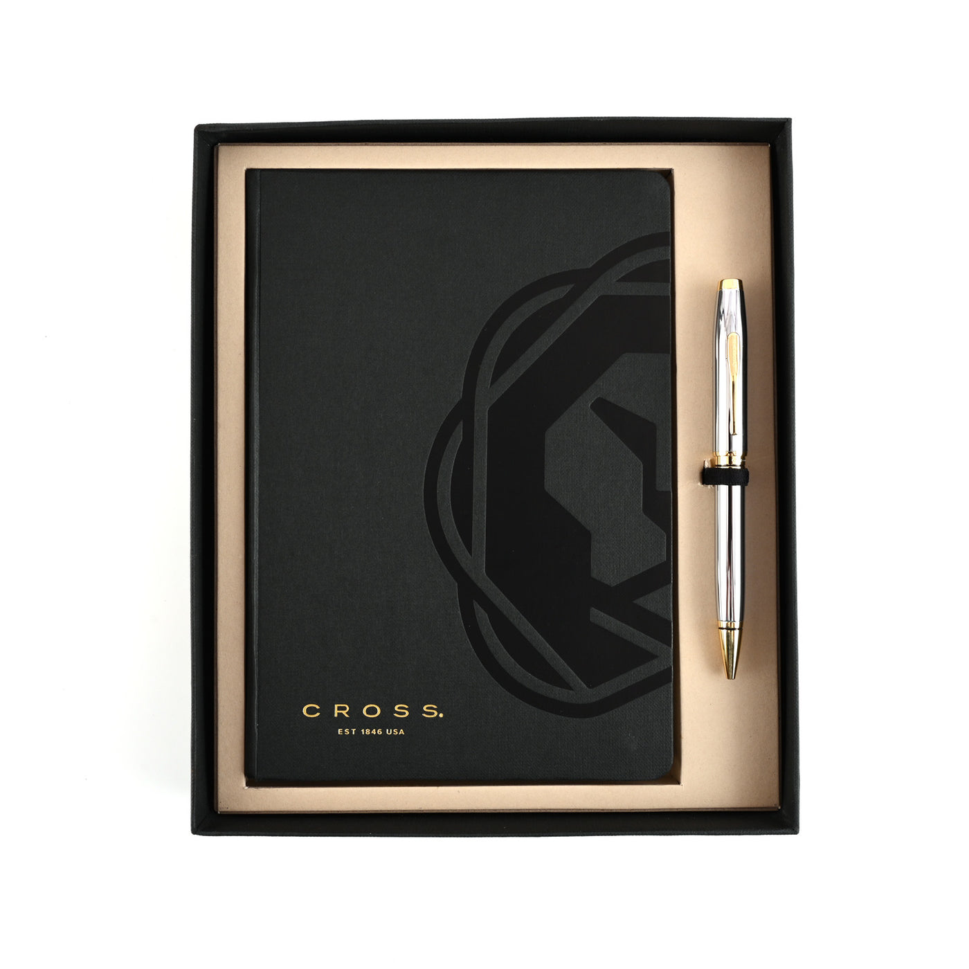 Cross Gift Set - Coventry Medalist Ball Pen with Black A5 Journal 1