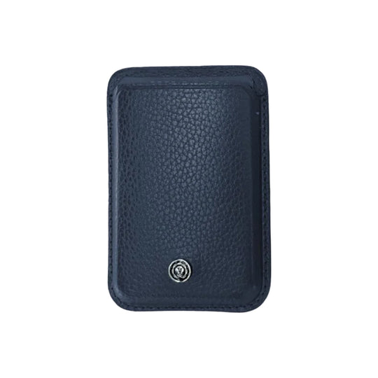 Cross Pebble Leather Magsafe Wallet - Blue