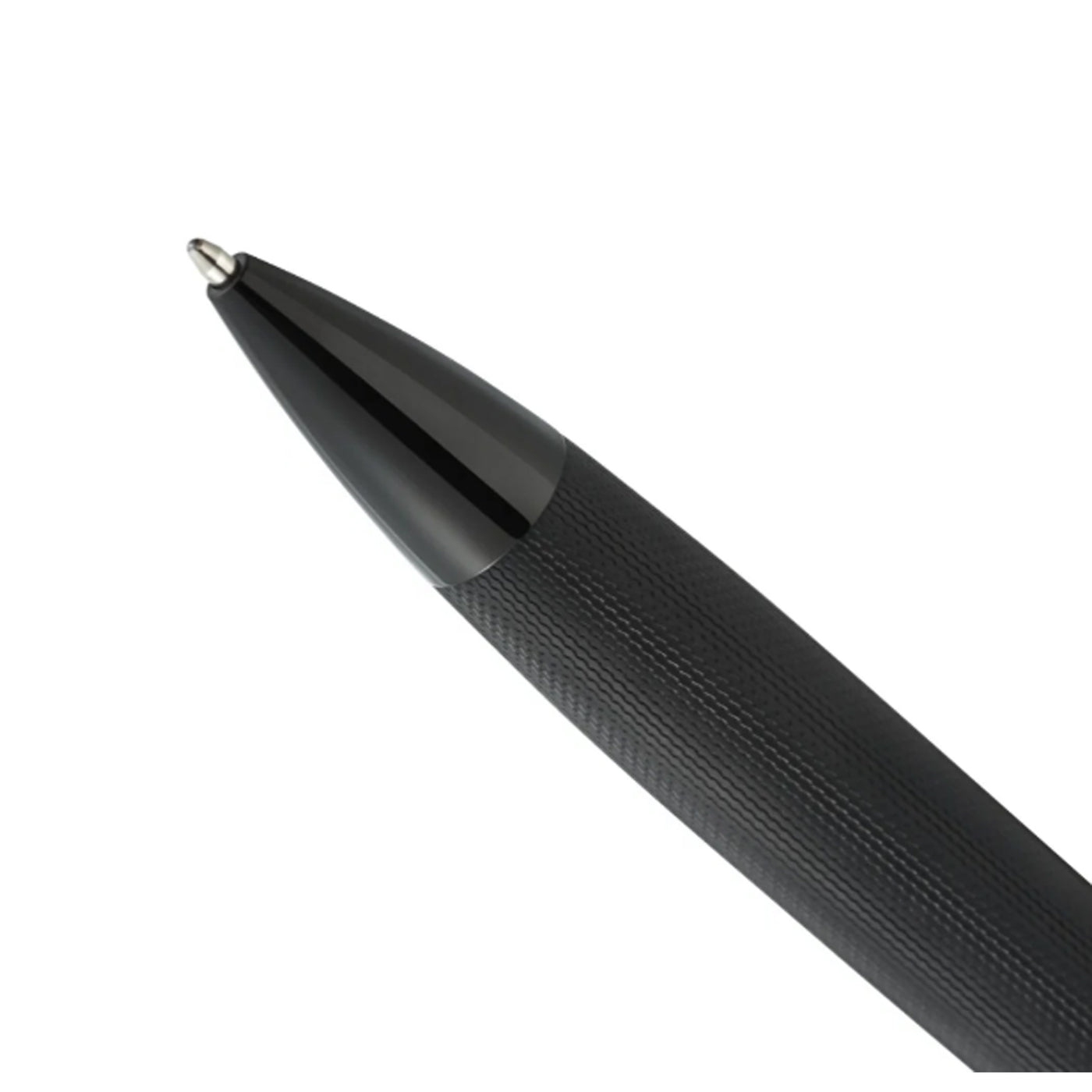 Cross Peerless Polished Black PVD Engraved Diamond Pattern with Black PVD Appointments and Swarovski Crystal Ballpoint Pen AT0702-19 - Image 3