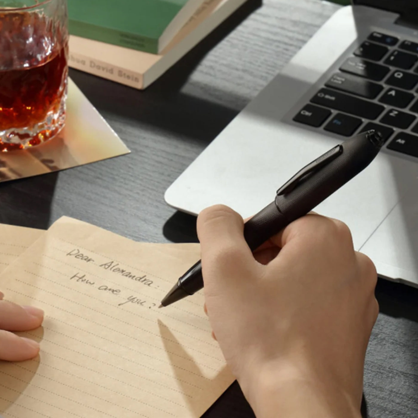 Cross Peerless Roller Ball Pen - Black PVD