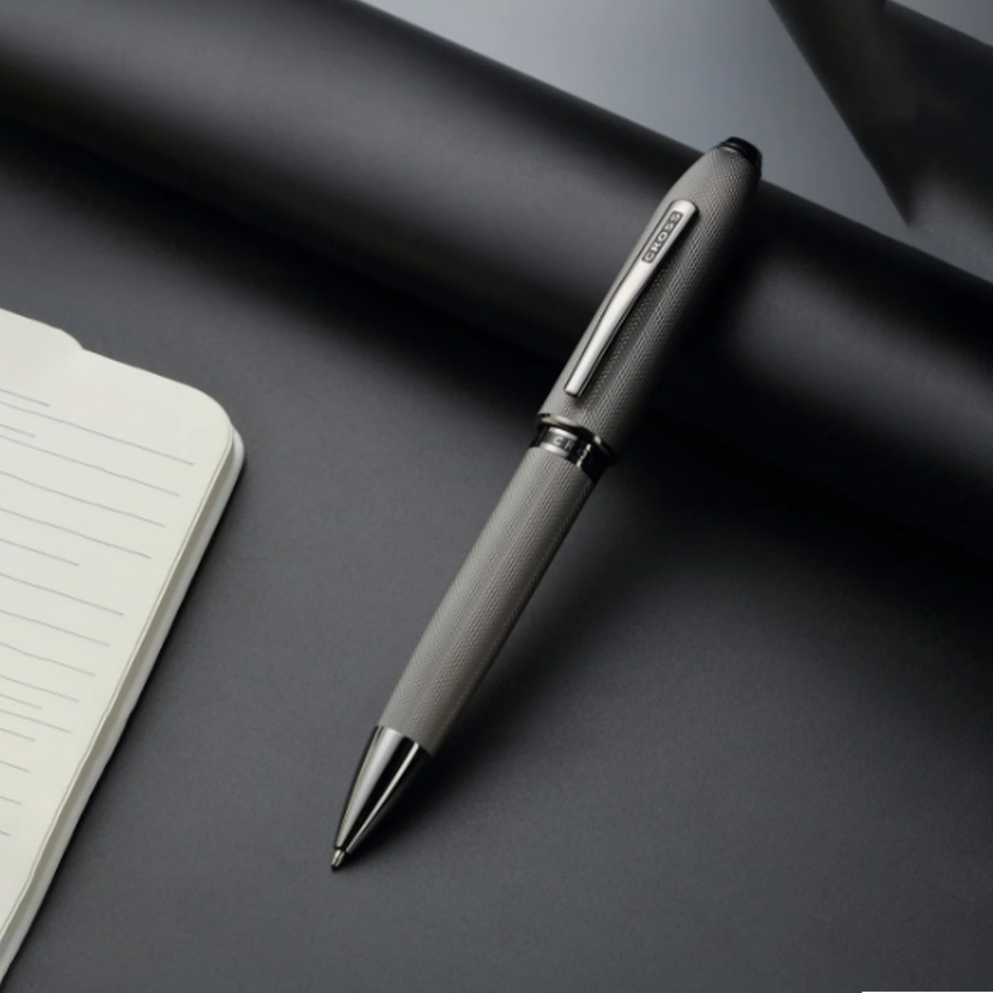 Cross Peerless Roller Ball Pen - Slate Grey PVD