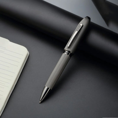 Cross Peerless Roller Ball Pen - Slate Grey PVD