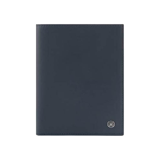 Cross Soft Grain Leather 9cc Passport Travel Wallet - Navy
