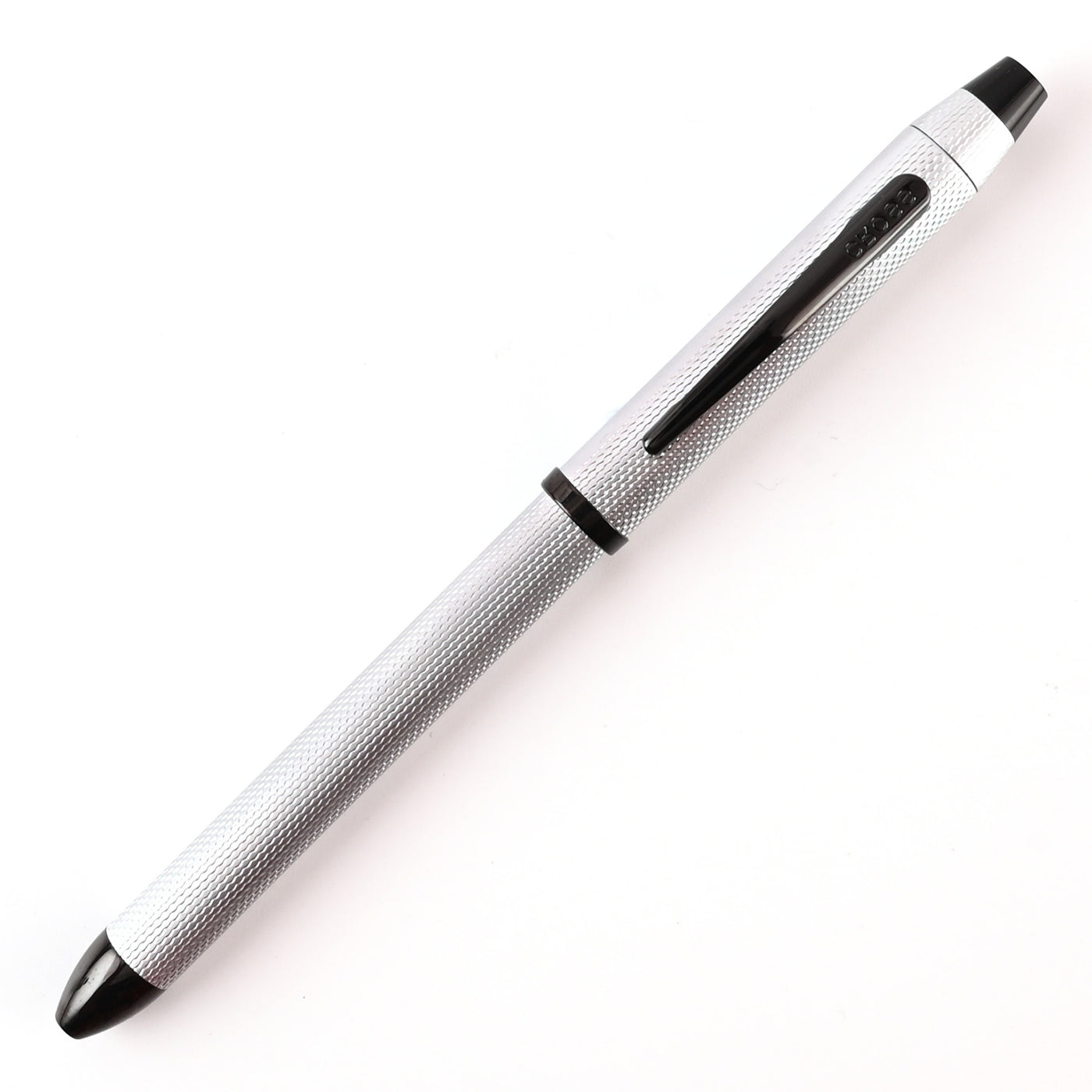 Cross Tech3+ Multifunction Ball Pen - Brushed Chrome PVD 1