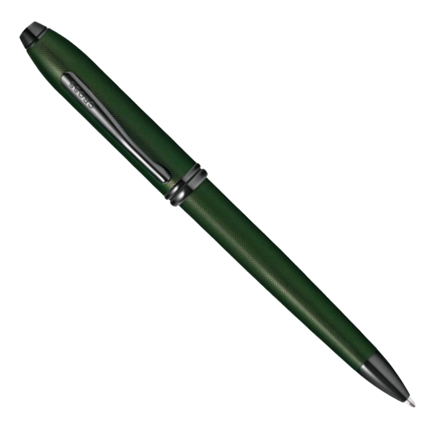 Cross Townsend Ball Pen - Matte Green Micro Knurl PVD