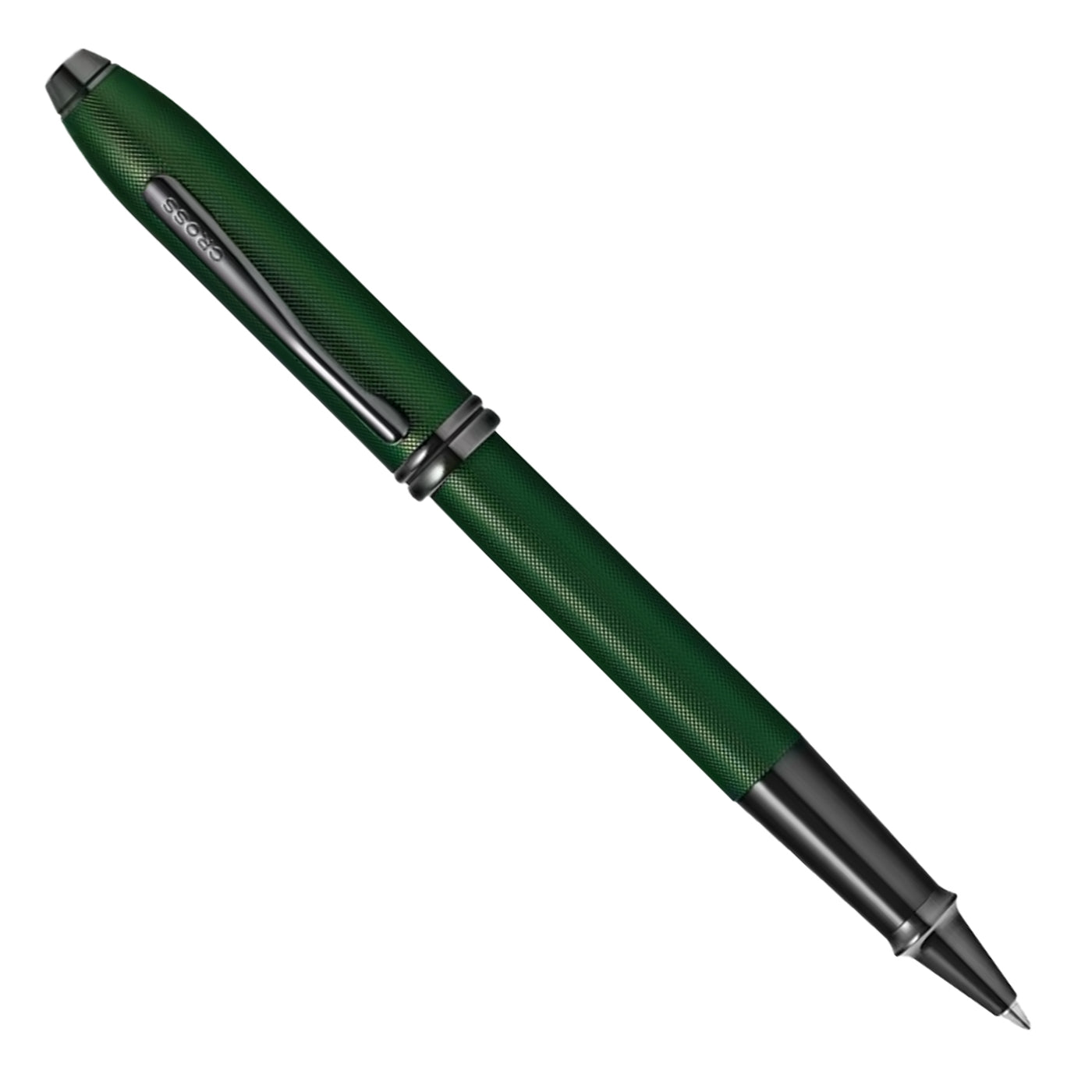 Cross Townsend Roller Ball Pen - Matte Green Micro Knurl PVD
