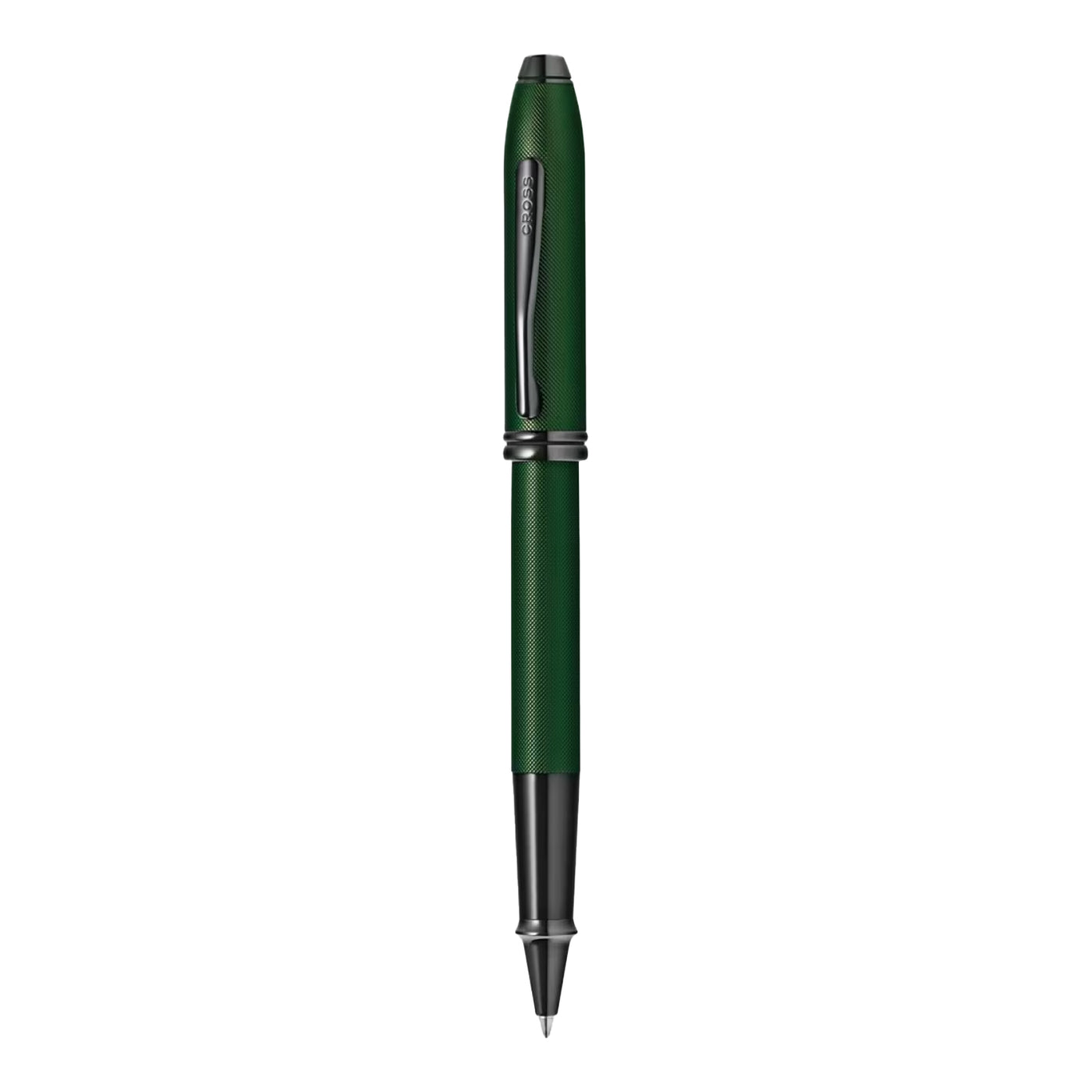 Cross Townsend Roller Ball Pen - Matte Green Micro Knurl PVD