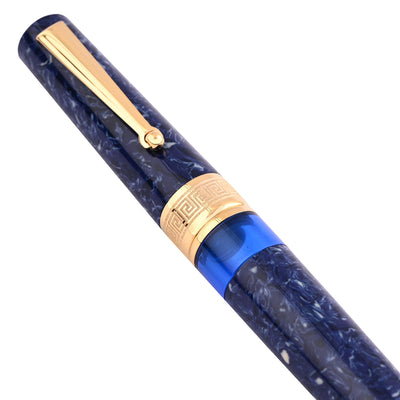 Delta Lapis Blue GT Celluloid Limited Edition Fountain Pen 5