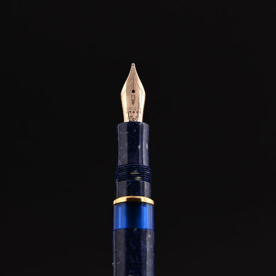 Delta Lapis Blue GT Celluloid Limited Edition Fountain Pen  8